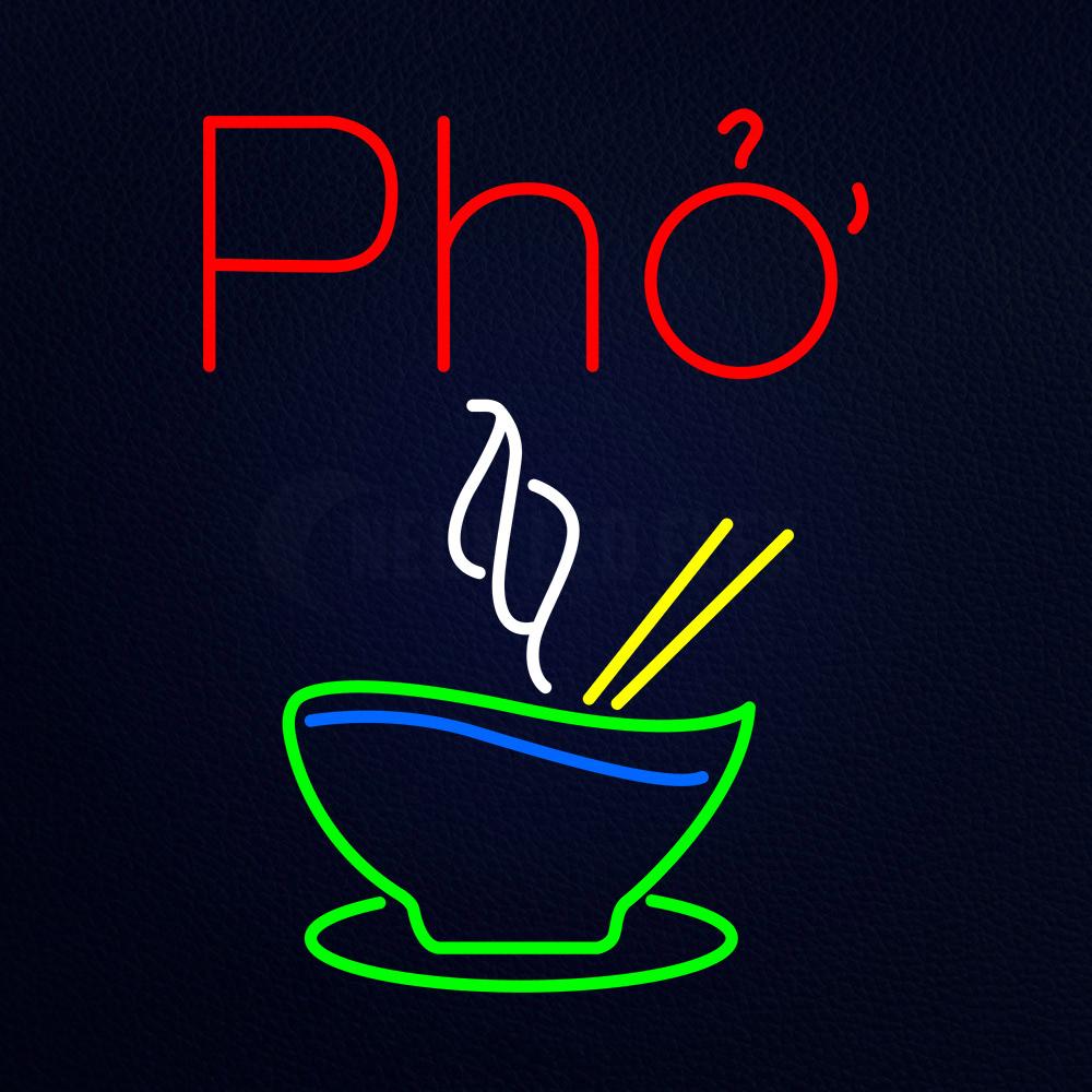 Pho With Logo Neon Flex Sign