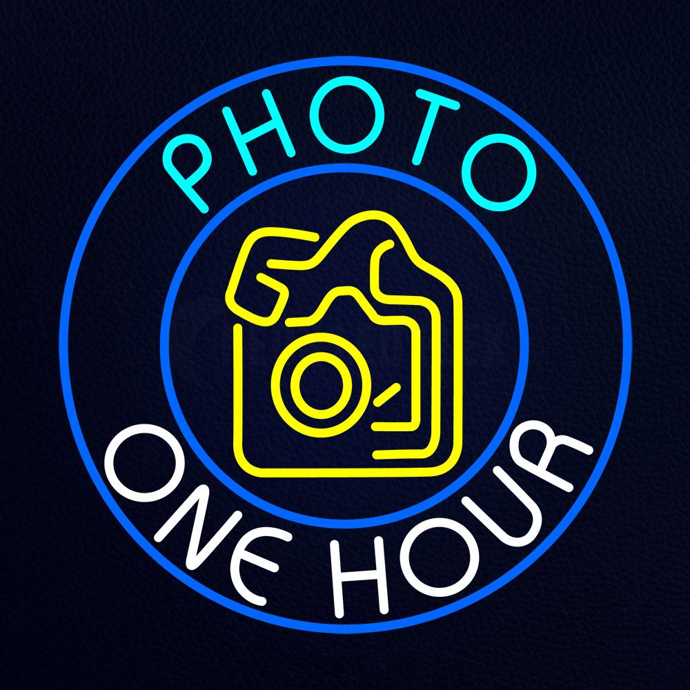 Photo One Hours Neon Flex Sign