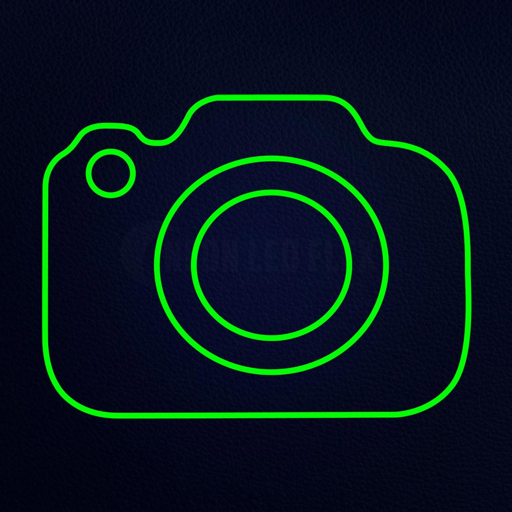 Photo Video Slr Camera Neon Flex Sign