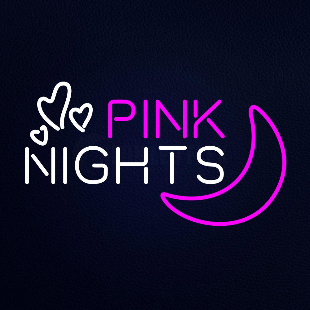 Pink Nights Neon Flex Sign