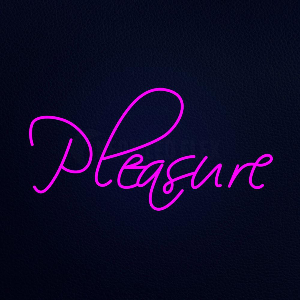 Pink Pleasure Neon Flex Sign