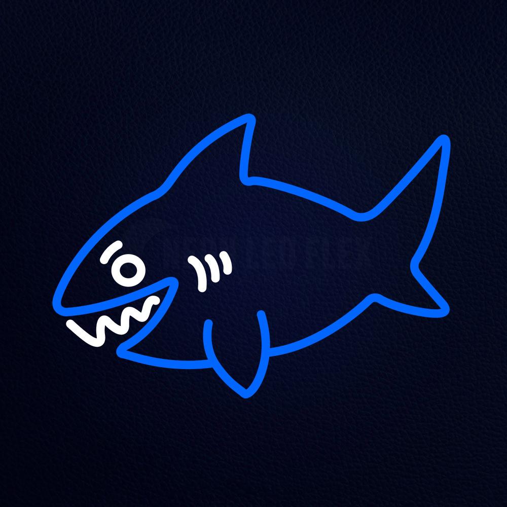 Piranha Fish Neon Flex Sign