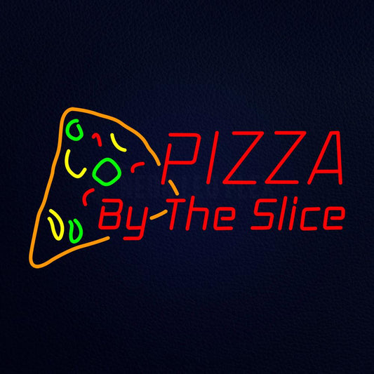 Pizza by the Slise Neon Flex Sign