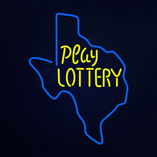 Play Lottery Neon Flex Sign