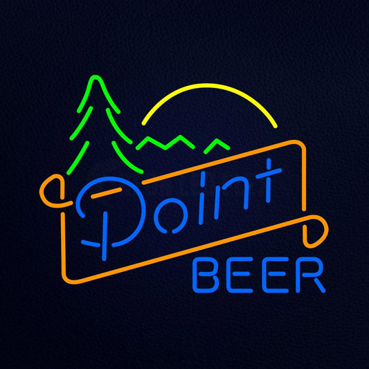 Point Beer Neon Flex Sign