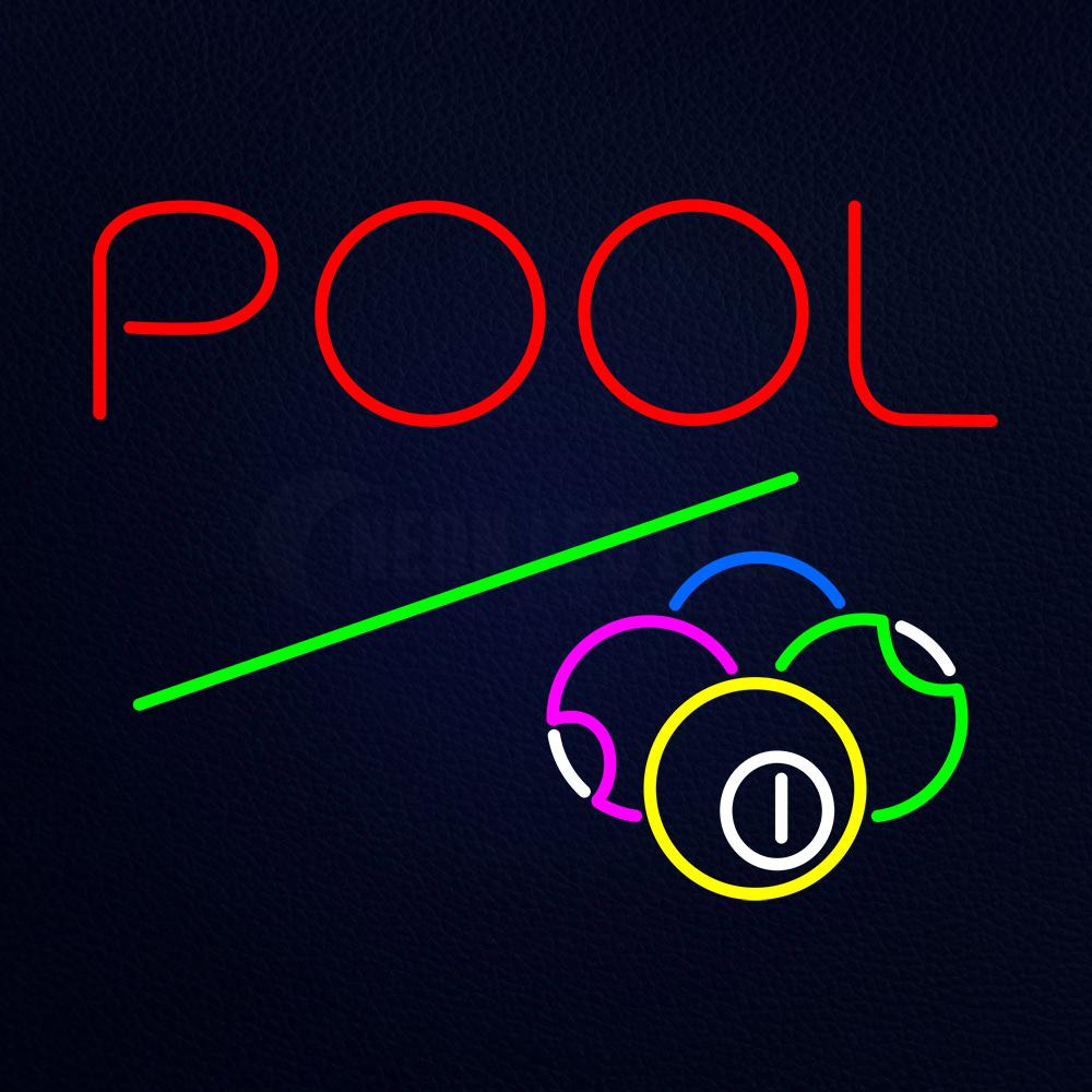 Pool Neon Flex Sign