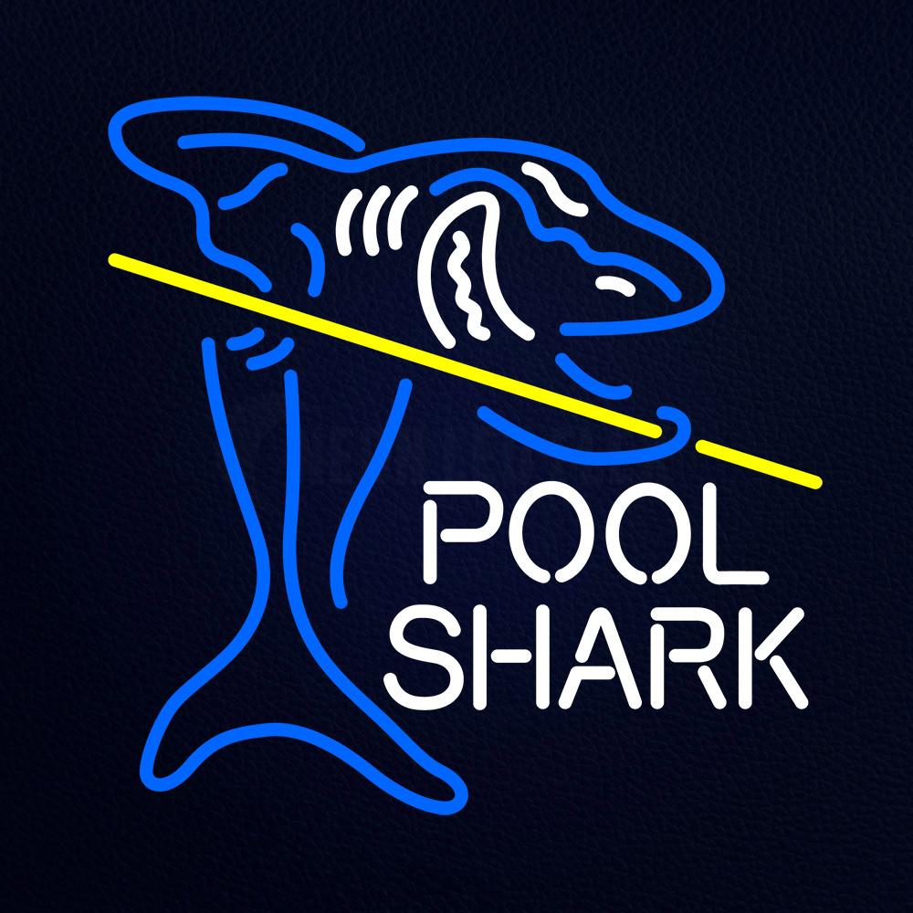 Pool Shark Neon Flex Sign