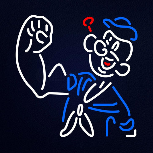 Popeye Neon Flex Sign