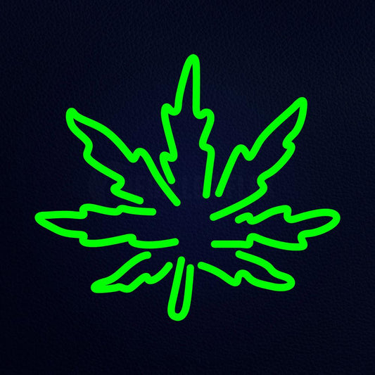 Pot Leaf Neon Flex Sign