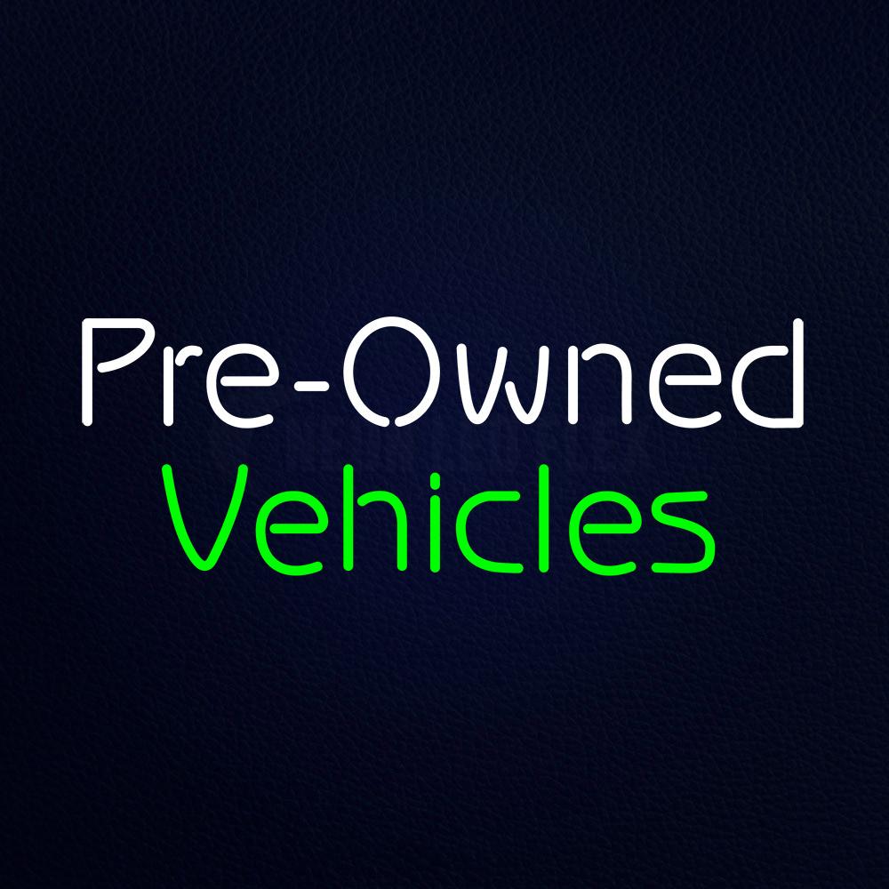 Pre Owned Vehicles Neon Flex Sign