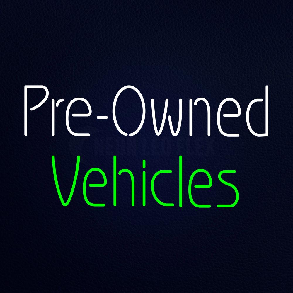 Pre Owned Vehicles Neon Flex Sign