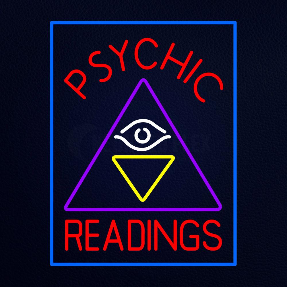 Psychic Readings Logo Neon Flex Sign