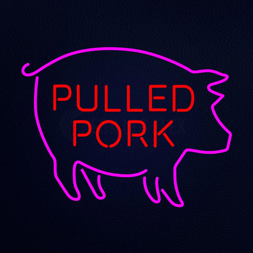 Pulled Pork Neon Flex Sign