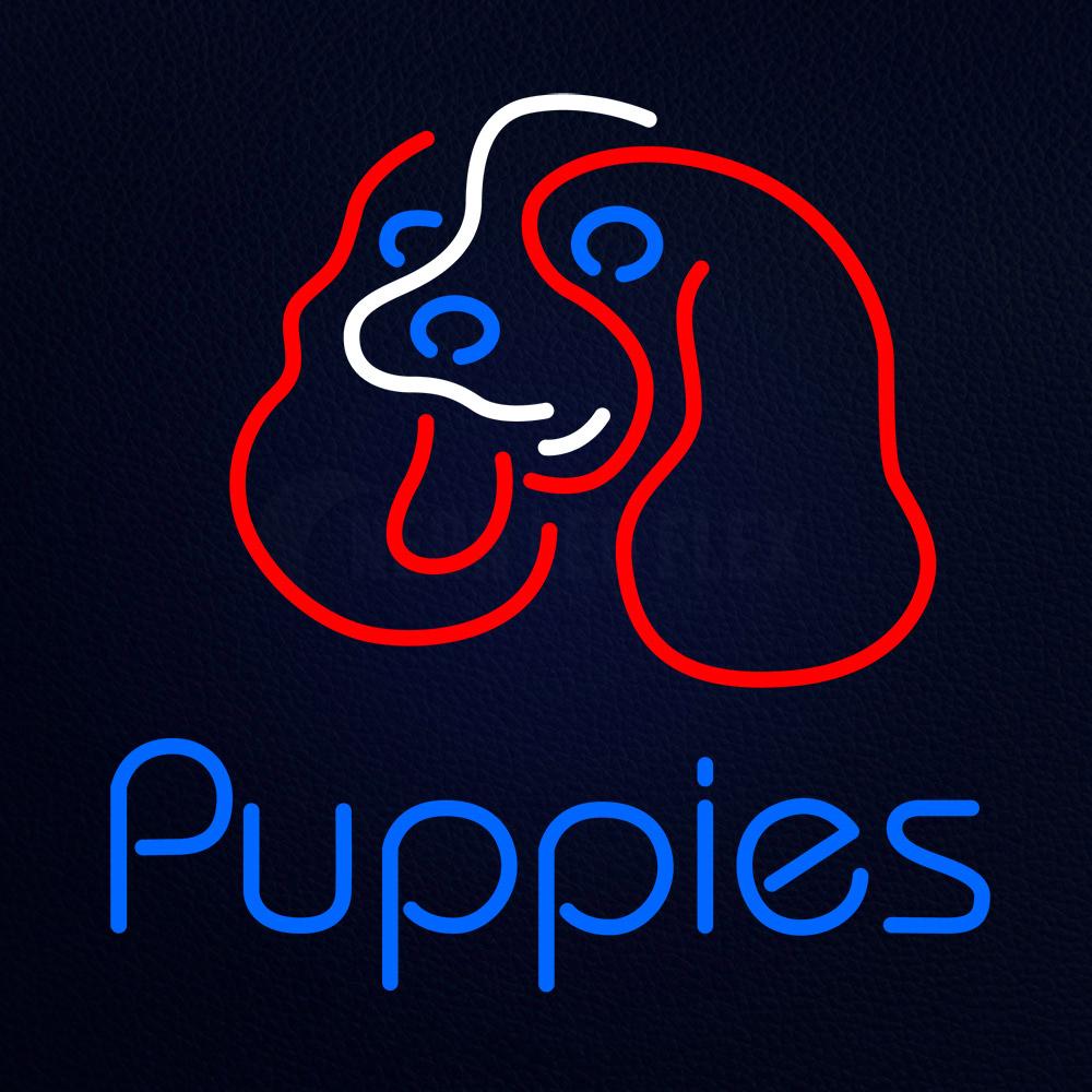 Puppies Neon Flex Sign