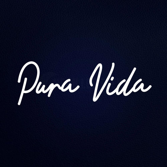 Pura Vida Neon Flex Sign