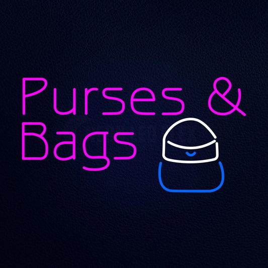 Purses Bags With Ladies Bag Neon Flex Sign