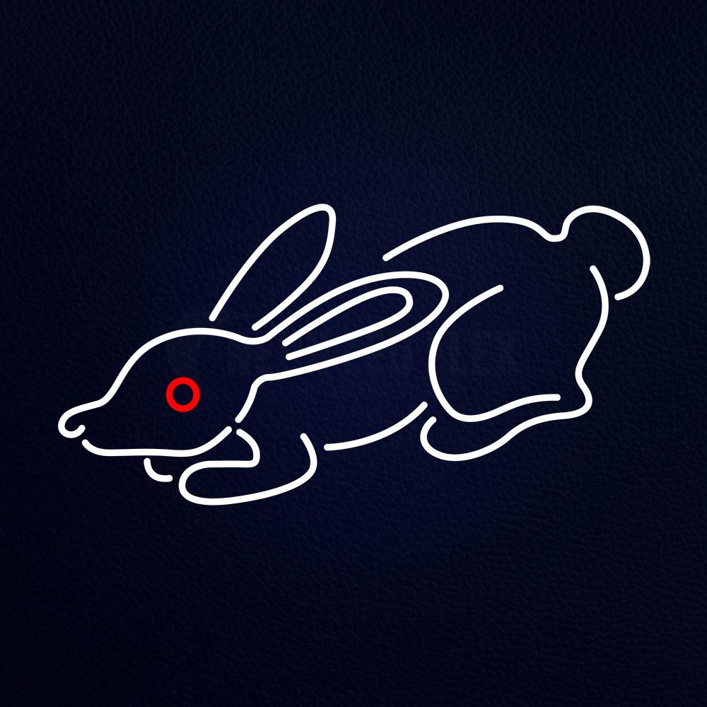 Rabbit Neon Flex Sign