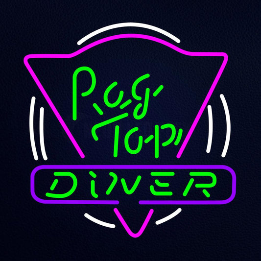 Rag Top Diner Neon Flex Sign