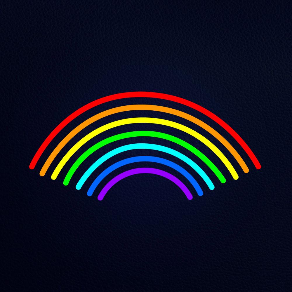 Rainbows Neon Flex Sign