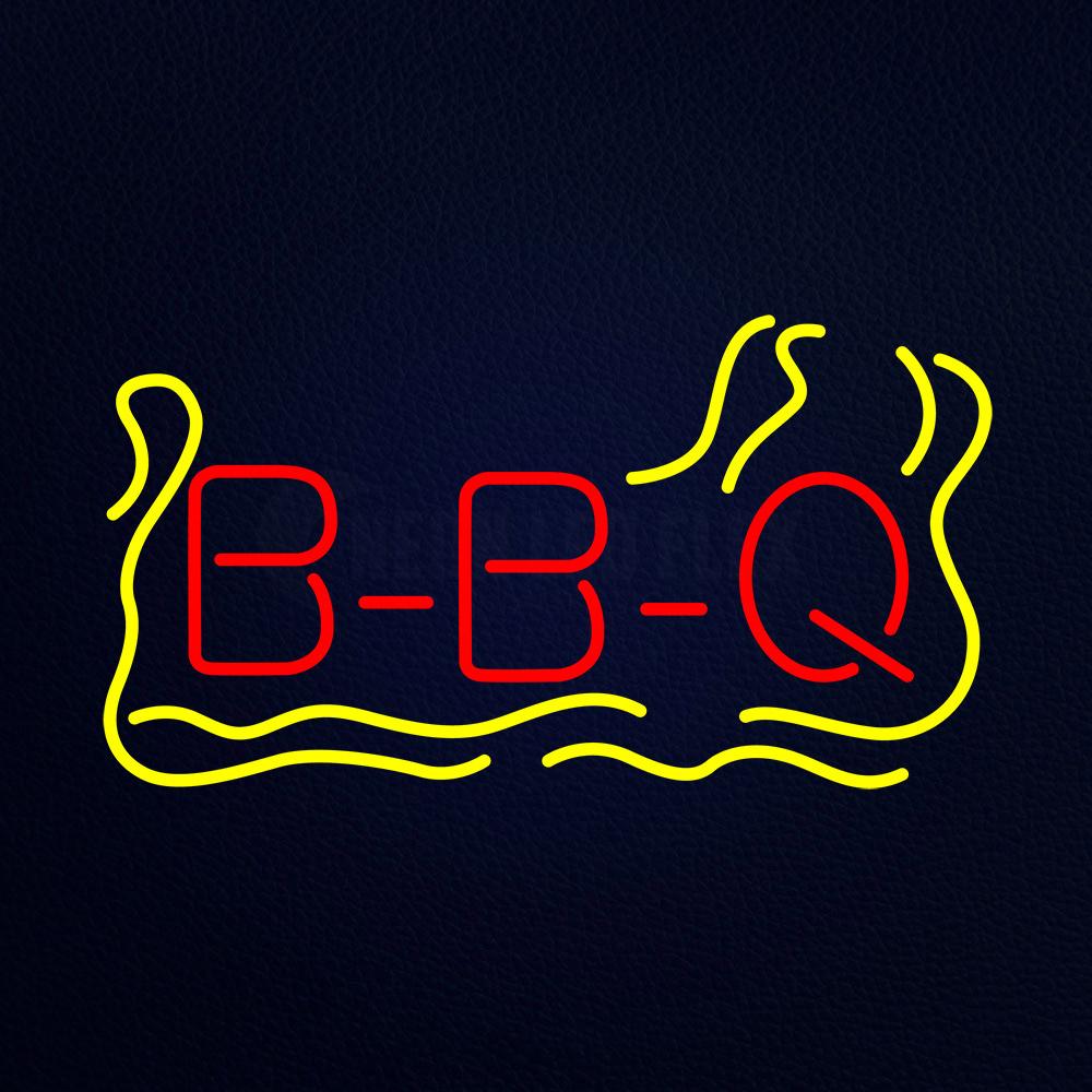 Red Bbq Neon Flex Sign