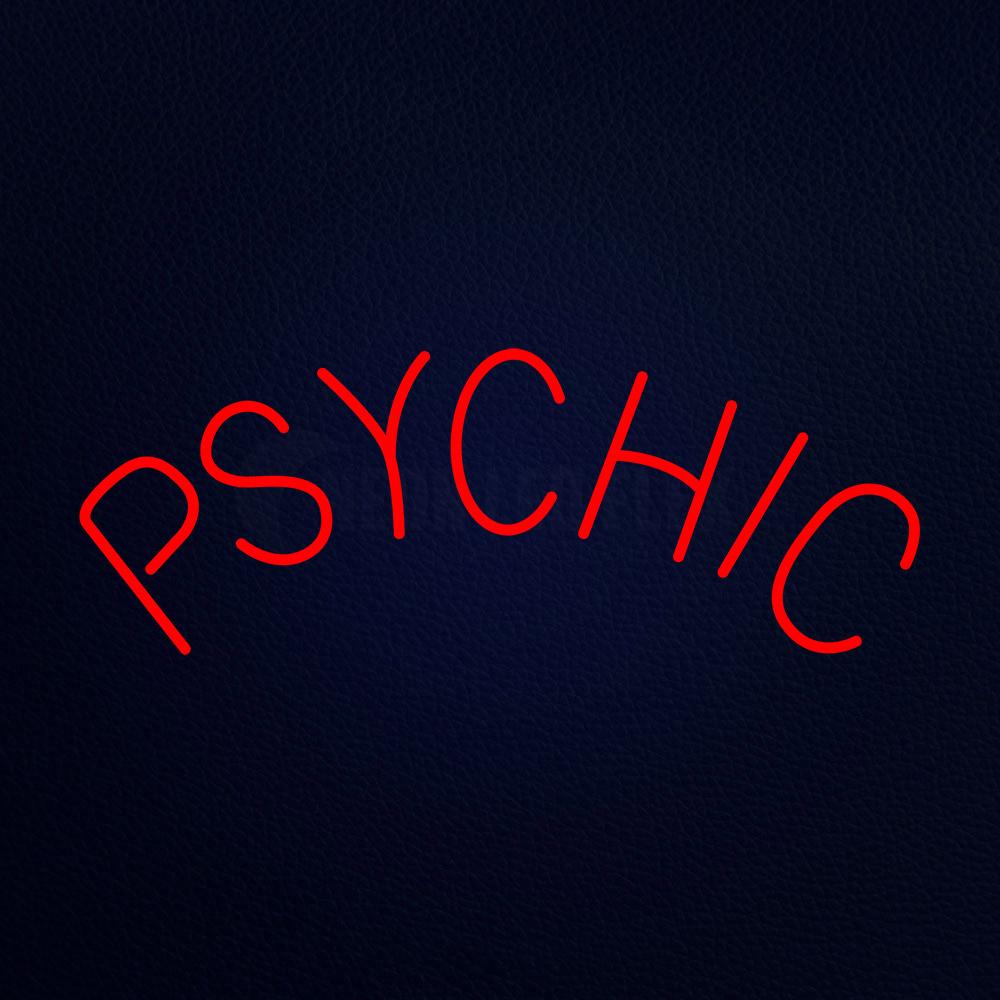 Red Psychic Neon Flex Sign