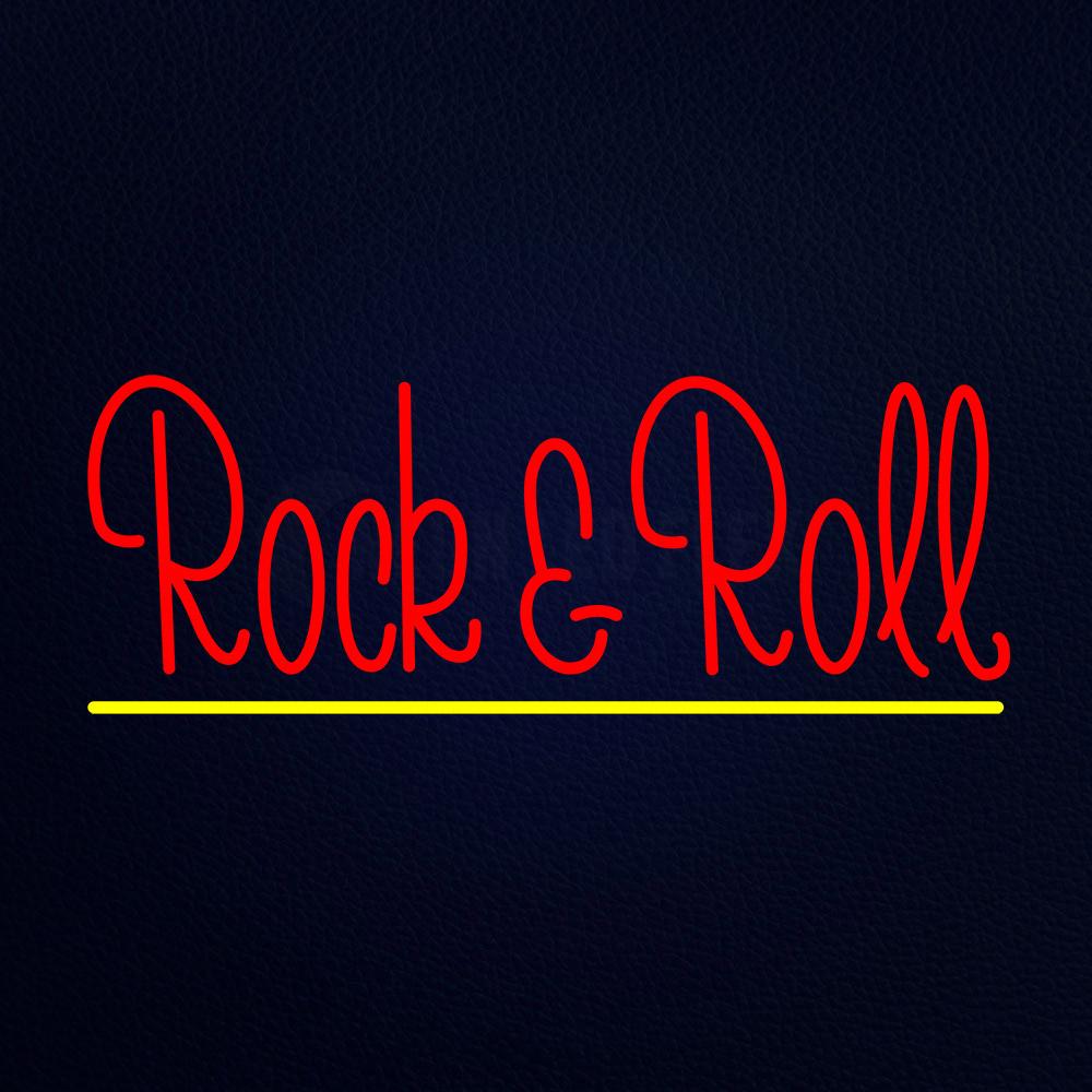 Red Rock N Roll Neon Flex Sign