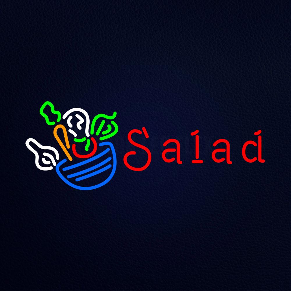 Red Salad Logo Neon Flex Sign