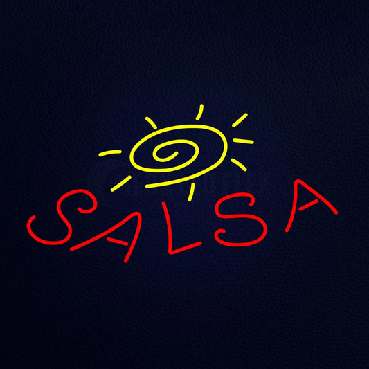 Red Salsa Neon Flex Sign