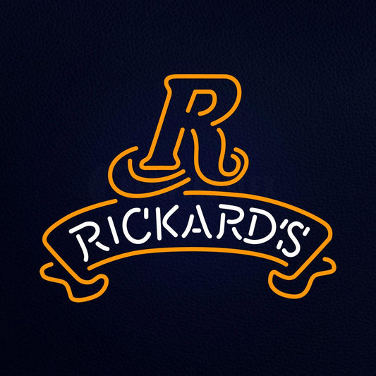 Rickards R Logo Neon Flex Sign