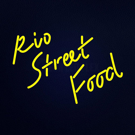 Rio Street Food Neon Flex Sign