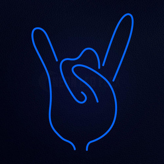 Rock on Neon Flex Sign