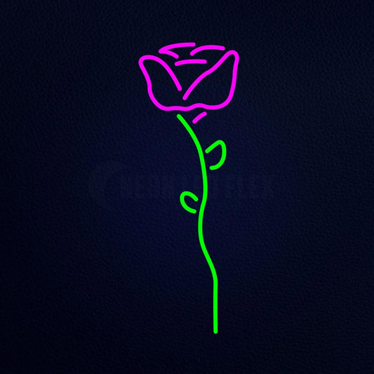 Rose Logo Neon Flex Sign