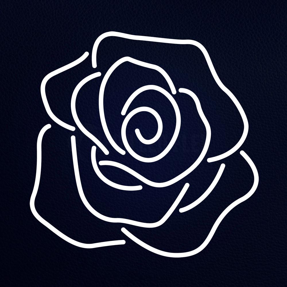 Rose Neon Flex Sign