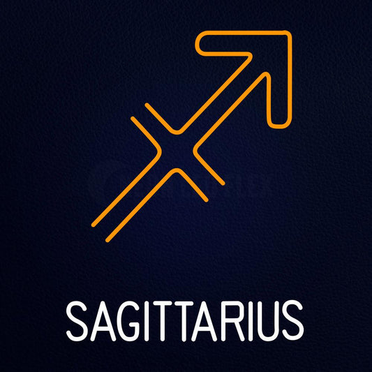 Sagittarius Logo Neon Flex Sign