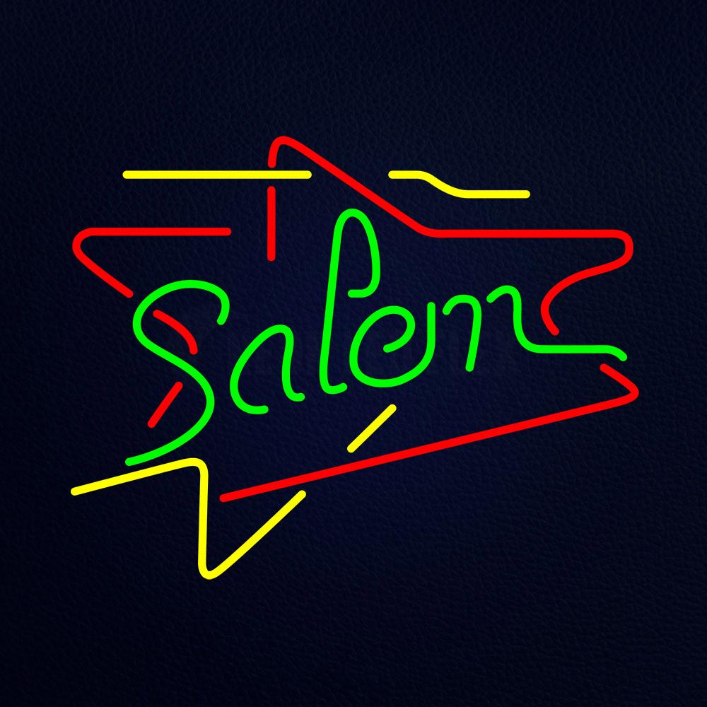 Salem Triangles Neon Flex Sign