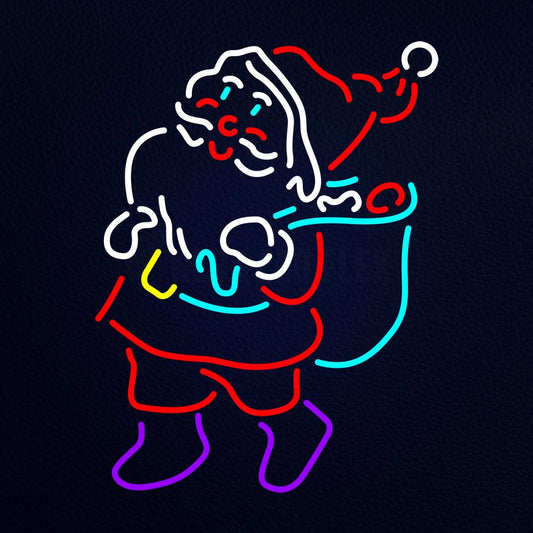 Santa Neon Flex Sign