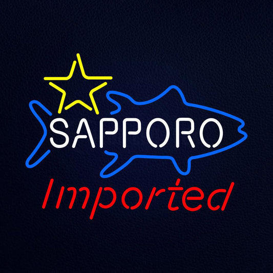 Sapporo Imported Home Beer Neon Flex Sign