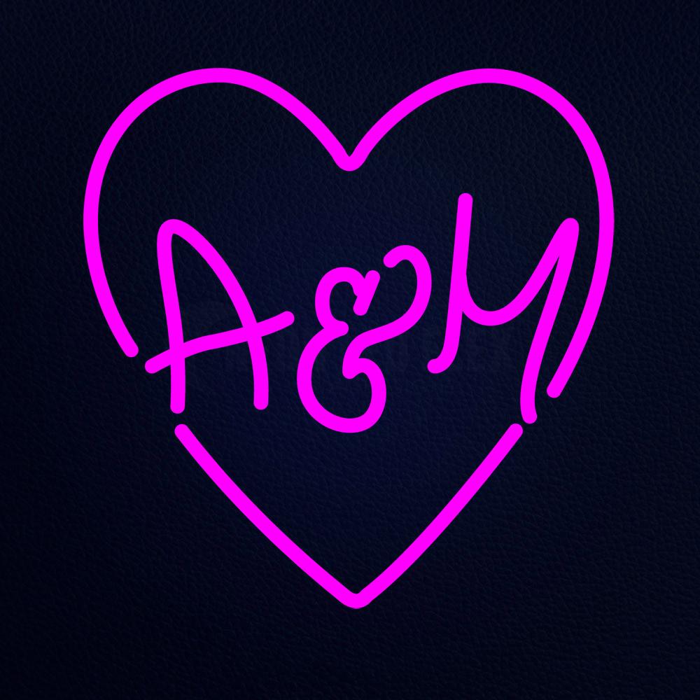 Saydney Heart Neon Flex Sign