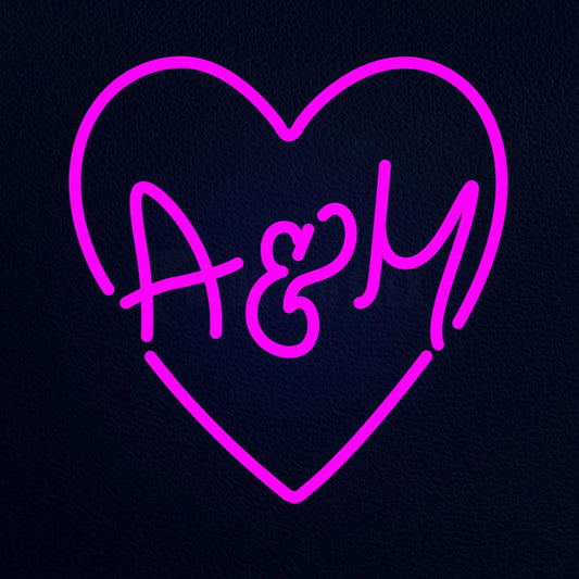 Saydney Heart Neon Flex Sign