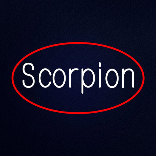 Scorpion Red Neon Flex Sign