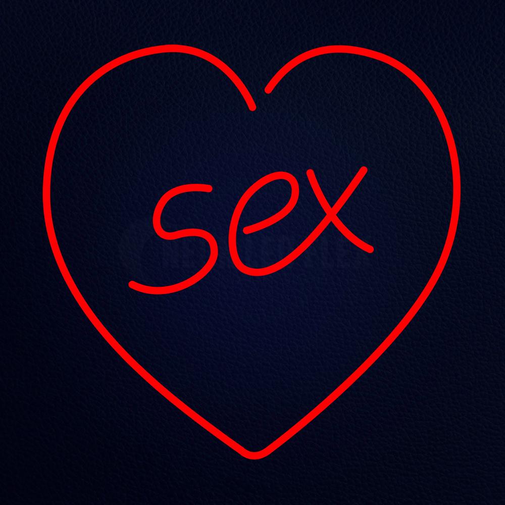 Sex With Heart Neon Flex Sign