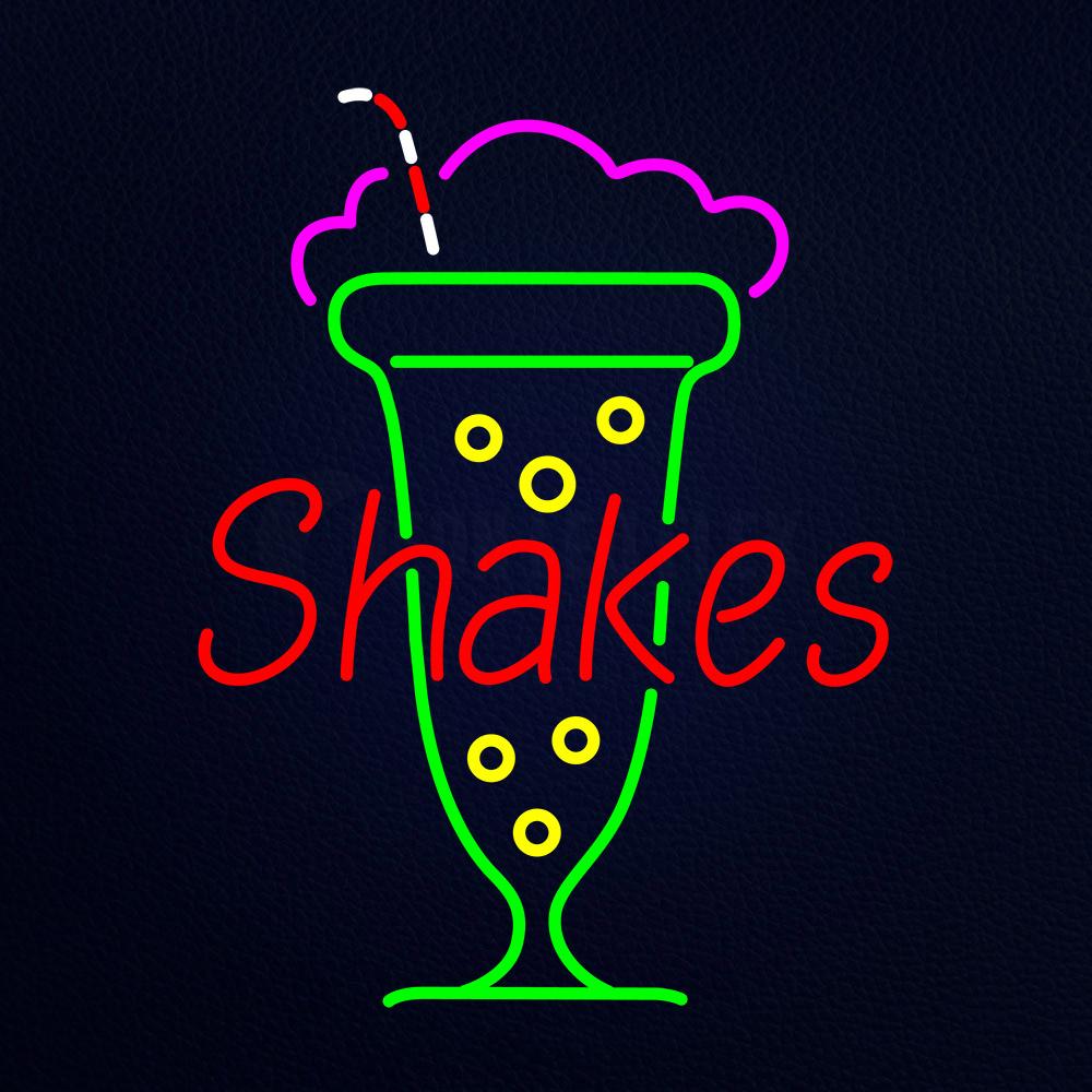 Shakes Neon Flex Sign