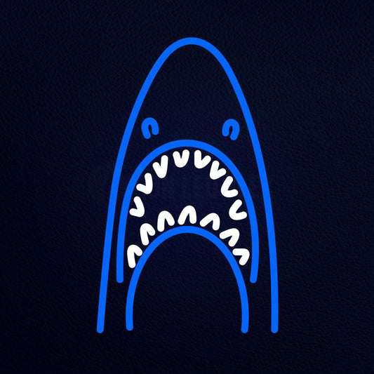 Shark Neon Flex Sign