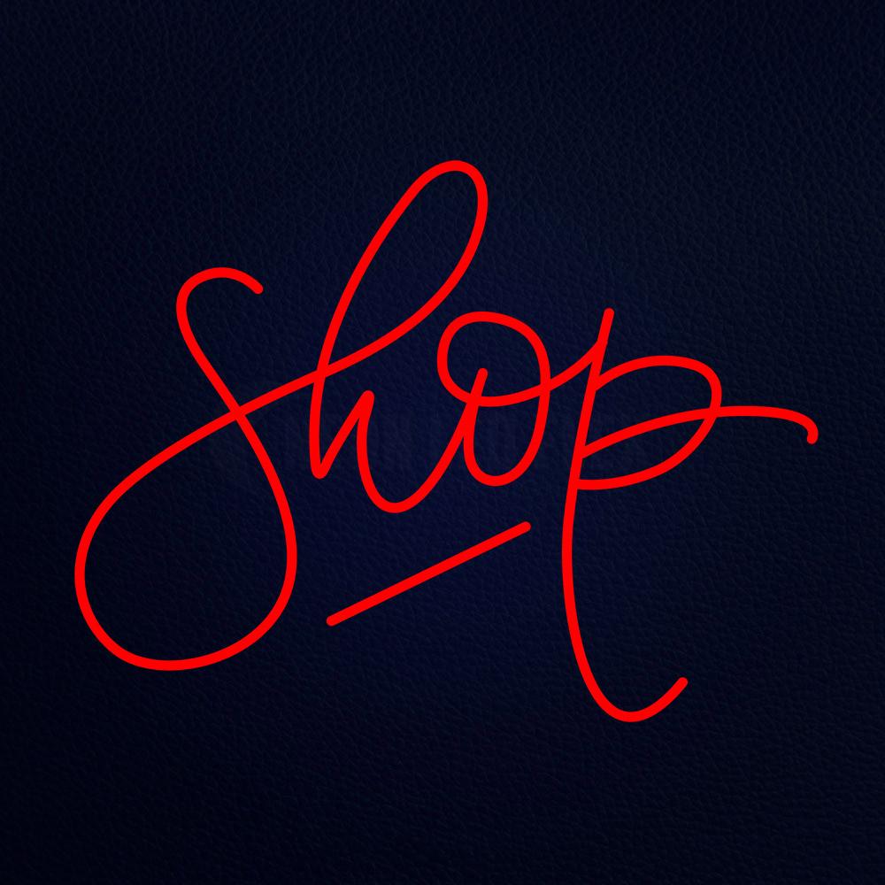 Shop Logo Neon Flex Sign