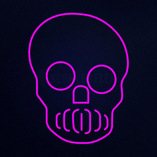 Skull Neon Flex Sign