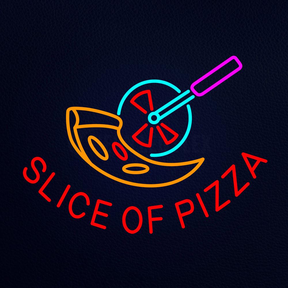 Slice of Pizza Neon Flex Sign