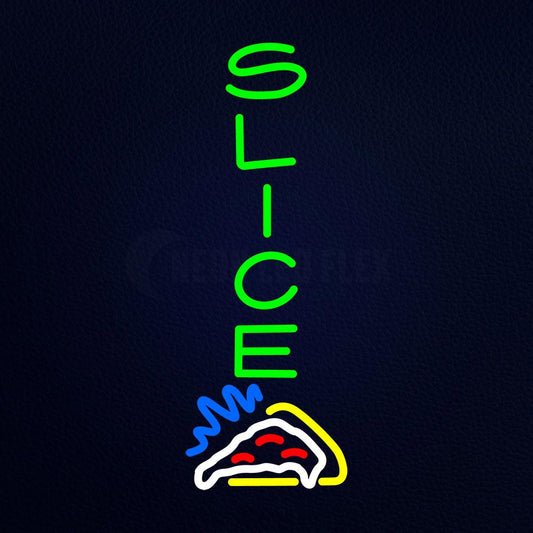 Slice Pizza Neon Flex Sign