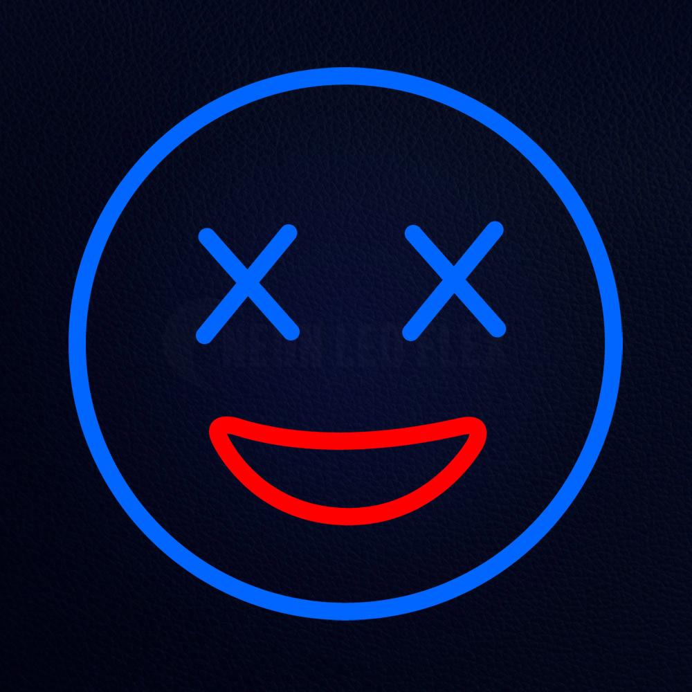 Smile Face Emoji Neon Flex Sign