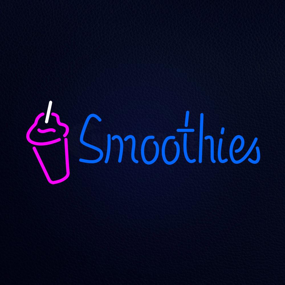 Smoothies Cafe Neon Flex Sign