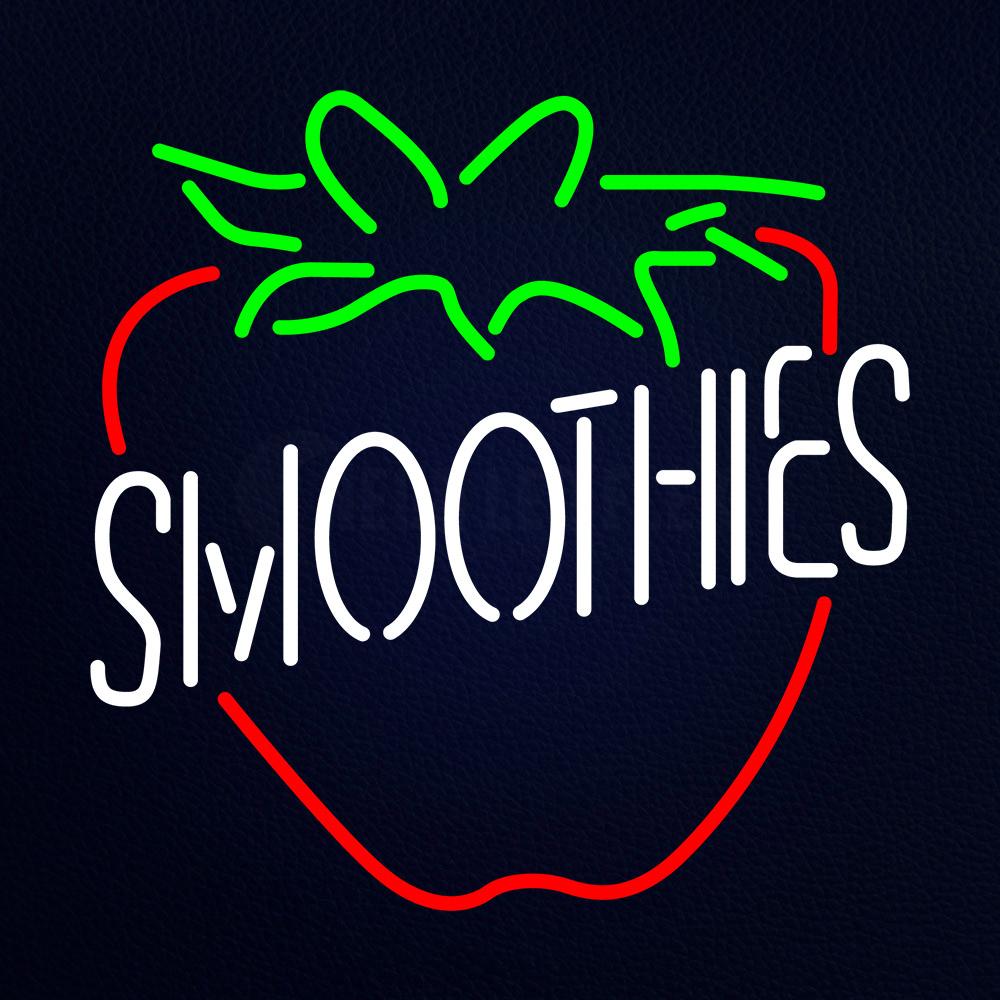 Smoothies Logo Neon Flex Sign